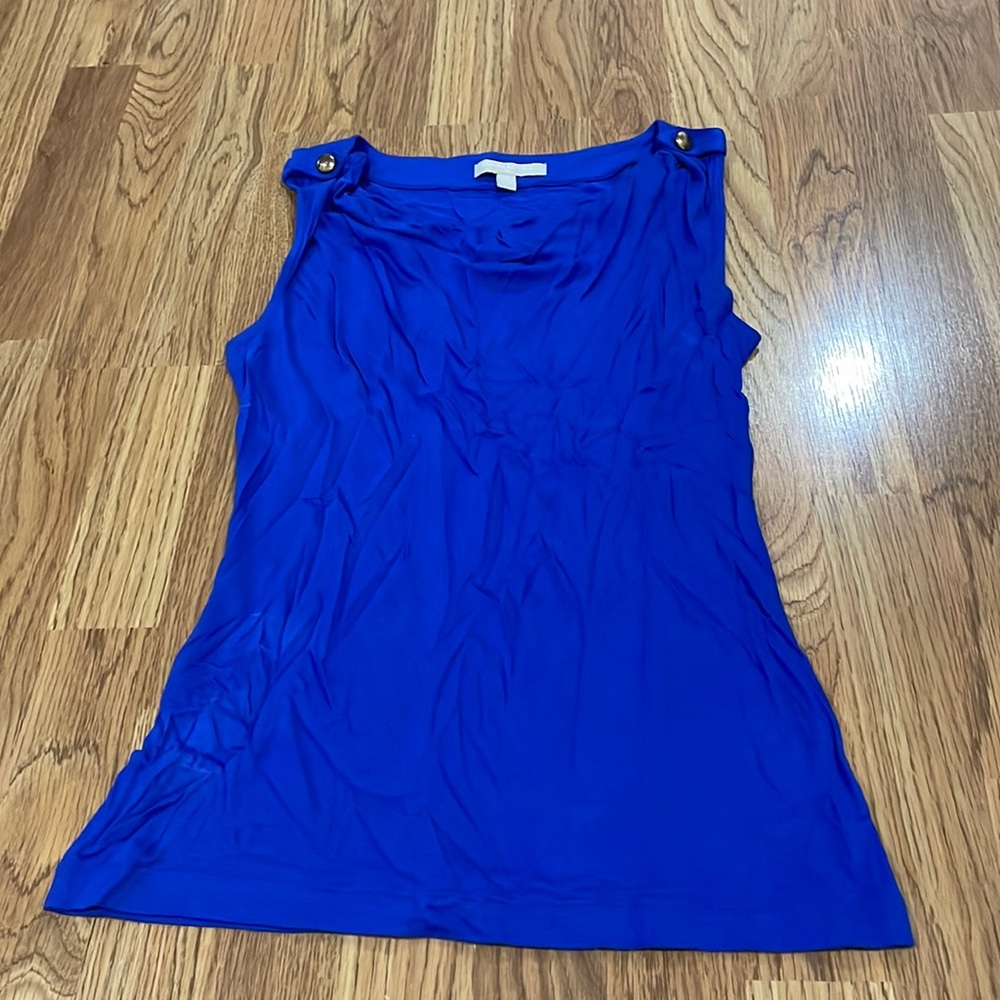 Banana Republic Blue low necked Top